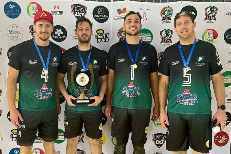 AVOSUL é campeã da 1ª Taça Fabiano Medeiros/Quarteto de vôlei de praia; confira resultados!